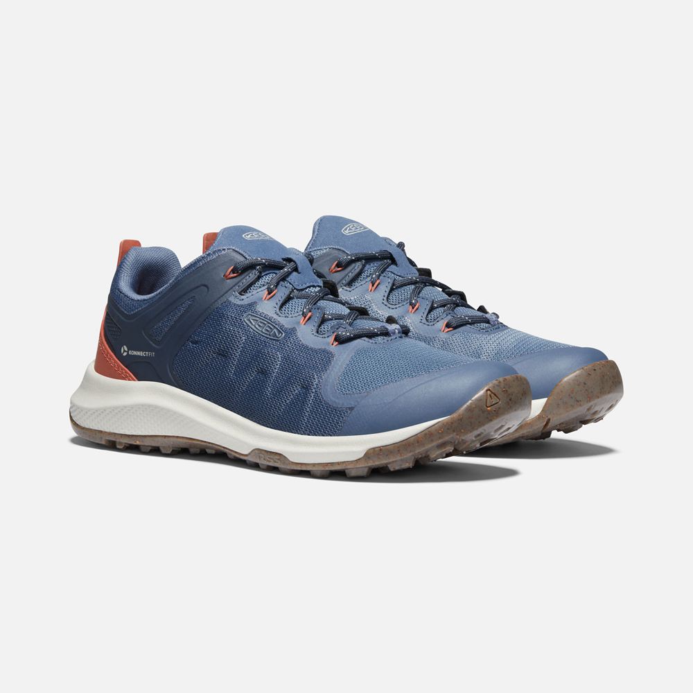 Keen Sneakers Dames Blauw - Explore Vent - 02546-TIAH